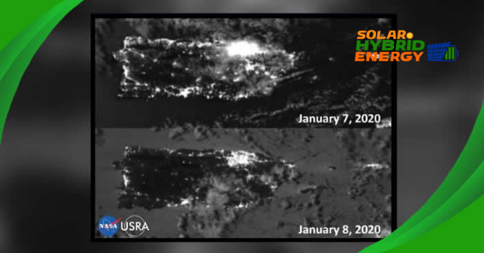 Dos Terceras Partes de Puerto Rico sin Servicio Eléctrico