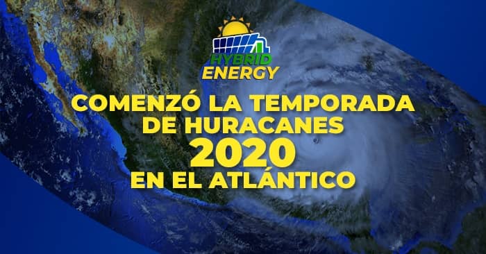 Comenzó la Temporada de Huracanes 2020 en el Atlántico
